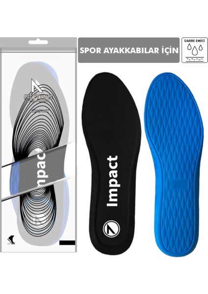 - SG002 - Impact | Memory Foam Hafızalı, Ayak Şeklini Alan, Darbe Emici, Günlük ve Spor İç Tabanlık