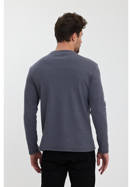 Alexander Gardi Bisiklet Yaka Kaşkorse SWEATSHIRT(E23-73204)