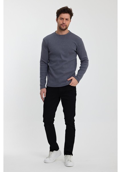 Alexander Gardi Bisiklet Yaka Kaşkorse SWEATSHIRT(E23-73204)