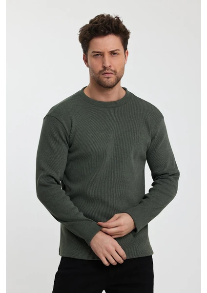 Alexander Gardi Bisiklet Yaka Kaşkorse SWEATSHIRT(E23-73204)