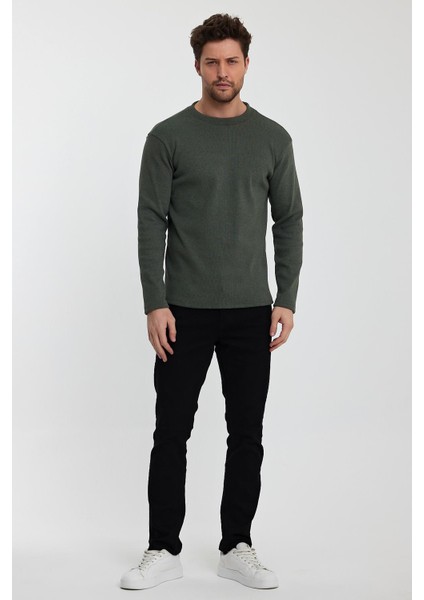 Alexander Gardi Bisiklet Yaka Kaşkorse SWEATSHIRT(E23-73204)