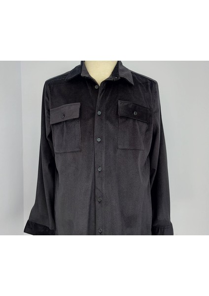 Network Kadife Gömlek