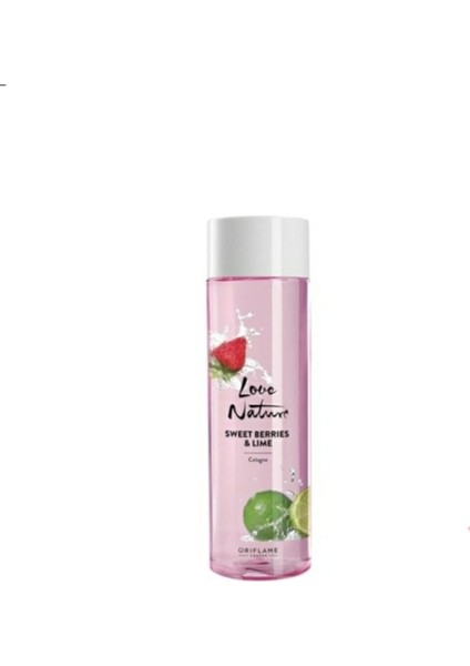 Love Nature Çilek ve Misket Limonu Kolonyasi