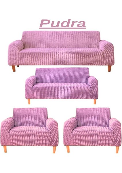 3+2+1+1 Bürümcük Eteksiz, Lastikli, Esnek, Yıkanabilir Koltuk, Kanepe, Çekyat Takımı Örtüsü/kılıfı