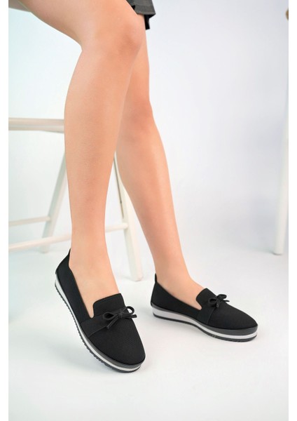 Dolgu Taban Siyah Kot Kadın Ayakkabı fiyatları