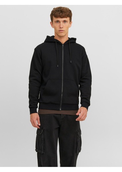 Erkek Fermuarlı Sweatshirt- 12249342