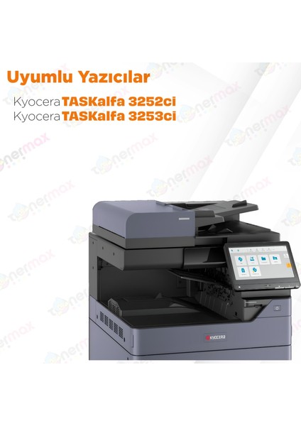 Kyocera TK-8335 Muadil Toner Siyah / Taskalfa 3252CI modelleri