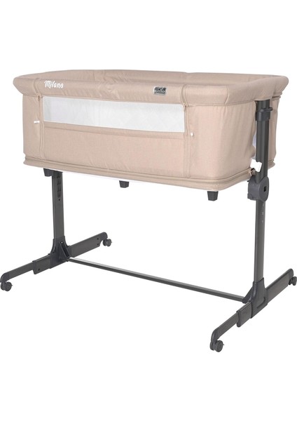 Milano 2 In 1 Anne Yanı Beşik - Beige fiyatları