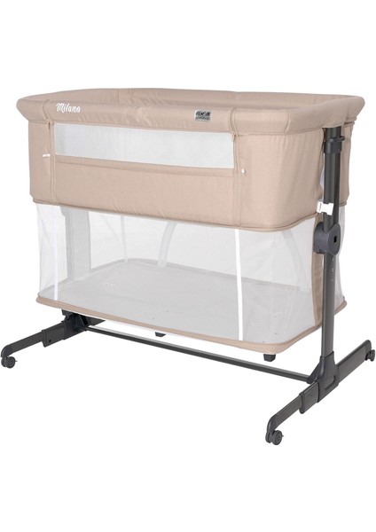 Milano 2 In 1 Anne Yanı Beşik - Beige modelleri