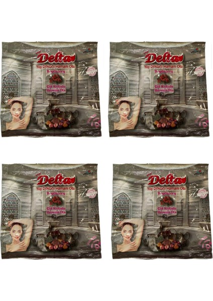 Deltaa Delta Hamam Otu Tozu 150 G 4 Adet