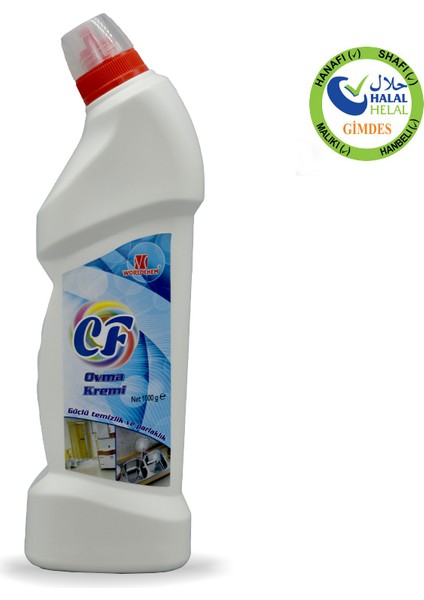 Ovma ve Parlatma Kremi Yoğun Formüllü Cf 1 kg