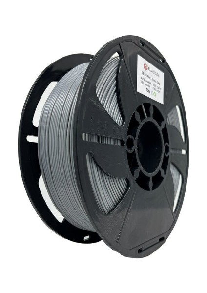 PETG Plus Filament Gri 1.75MM 1kg Standart
