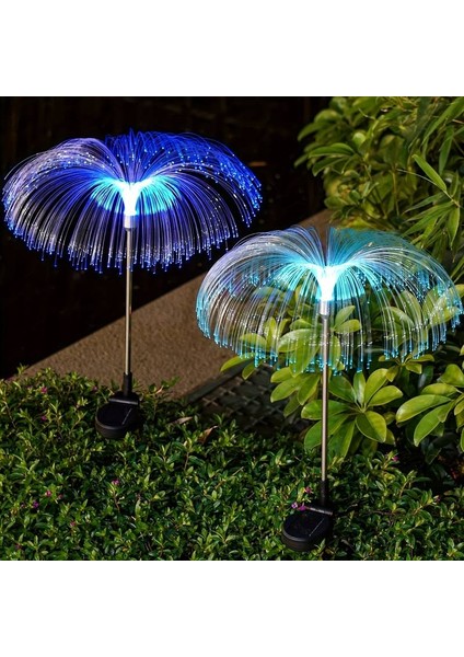 Jellyfish Solar Garden Lights Güneş Enerjili Bahçe Aydınlatması Denizanası Görünüm