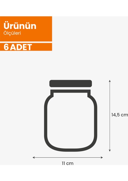Mini Boy Klips Kapaklı Kavanoz Görünümlü Saklama Poşeti-6 ADET-200 ml
