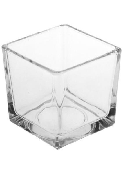 Kare Cam 6'lı Kase 8X8CM