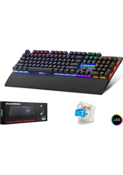 G507 Mekanik Rgb Ledli Blue Switch Oyun Klavyesi