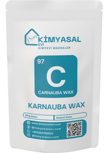097 Karnauba Wax Carnuba Wax 100 gr