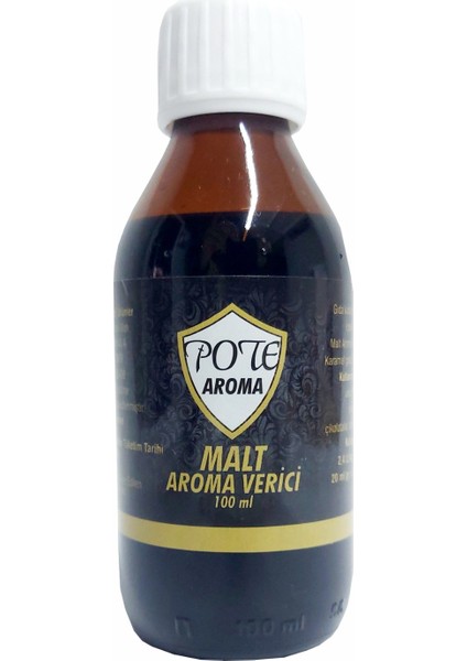 Pote Aroma Malt viski Aroması kiti Iskoç 100ML hazır karısım