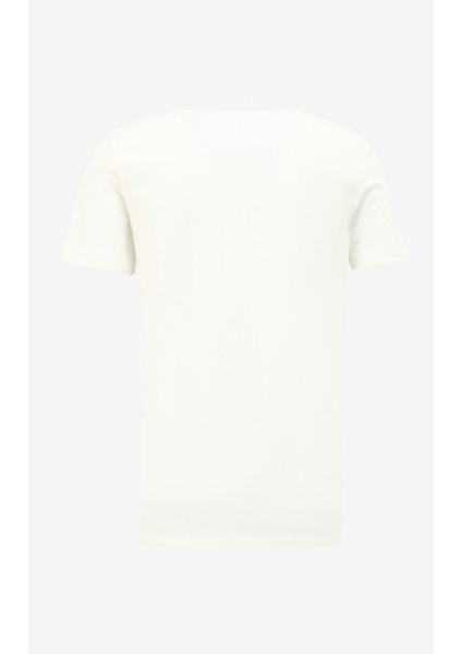 Beyaz Erkek Bisiklet Yaka T-Shirt D4SM-TST3290 fiyatları