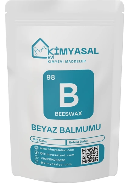 Kimyasal Evi 098 Beyaz Balmumu Beeswax 100 gr