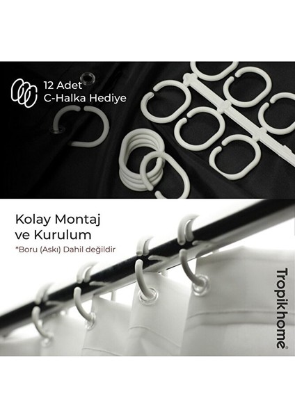 Mermer Desenli Banyo Perdesi 180X200 Duş Perdesi Tek Kanat Banyo Perdeleri - Su Geçirmez Küvet Perde fiyatları