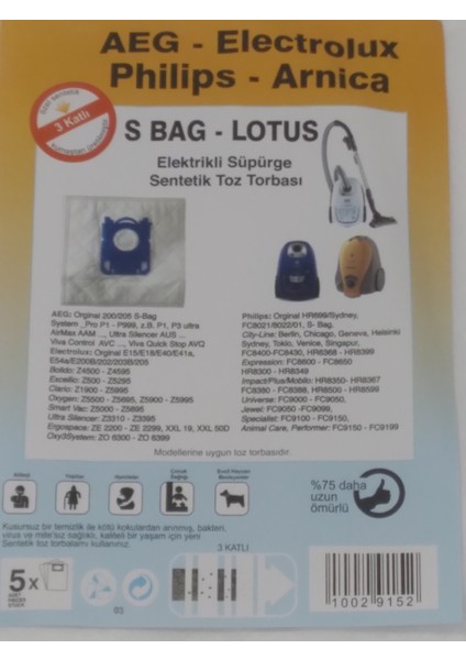 S Bag Sentetik ( 4 Paket 20 Adet ) fiyatları