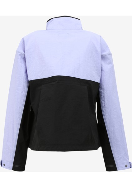 Lila Kadın Dik Yaka Relaxed Mont D4SL-MNT3002 fiyatları