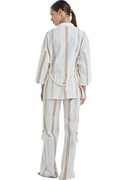 Kadın Kimono 60402 - Bej fiyatları