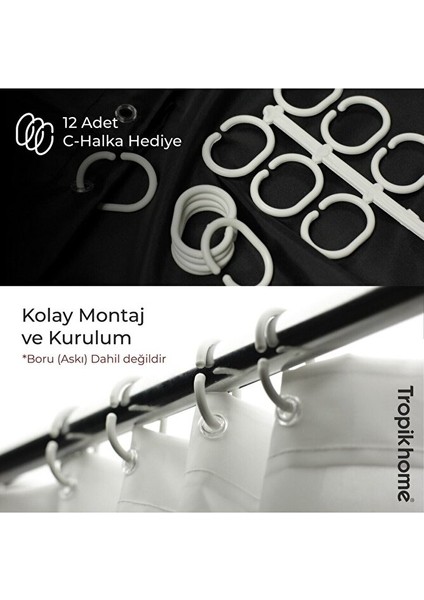 Çiçekli Banyo Perde ve Paspas Seti-Papatyalı Banyo Perdesi+Banyo Paspası-Kaymaz Taban Banyo Paspası fırsatları