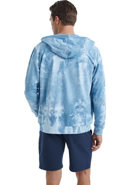 Erkek Sweatshirt 40504 - Mavi
