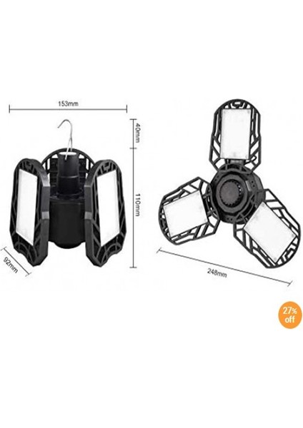 78 LED Güneş Enerjili 5 Işık Modlu 2.5 Metre Kablolu Solar Sarkıt Lamba Çardak Ledi Çalışma Lambası