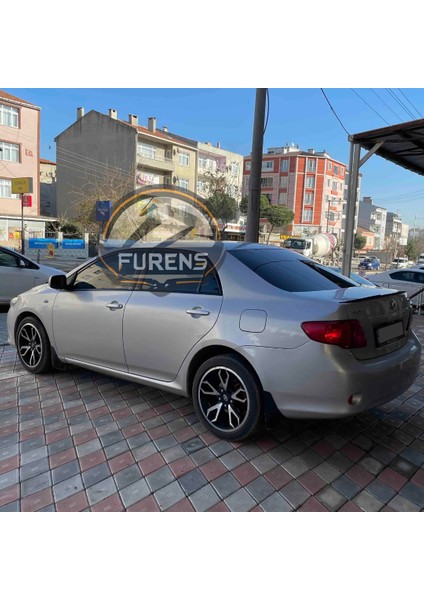 Toyota Corolla 2006-2012 Bagaj Üstü Slim Yarasa Spoiler Piano Black Parlak Siyah fiyatları