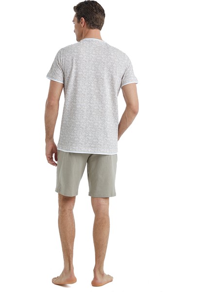 Erkek Pijama Takımı 40471 - Kahverengi fiyatları