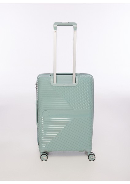 Mavi Unisex 42x65x26 cm Orta Boy Çekçekli Sert Valiz FAB-5239 modelleri