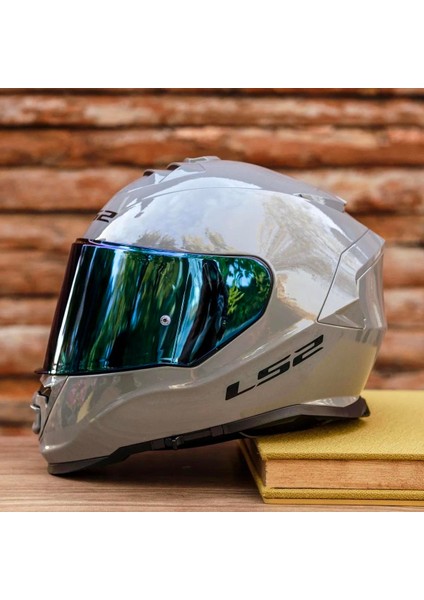 Storm 2 Full Face Motosiklet Kaskı Gökkuşağı Vizörlü fiyatları