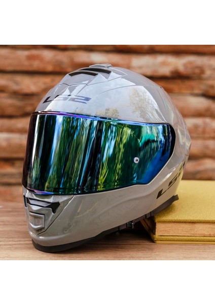 Storm 2 Full Face Motosiklet Kaskı Gökkuşağı Vizörlü modelleri