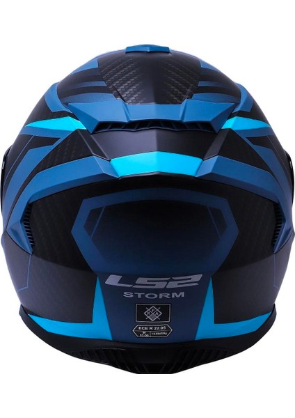 Storm 2 Racer Full Face Motosiklet Kaskı Siyah Vizörlü modelleri