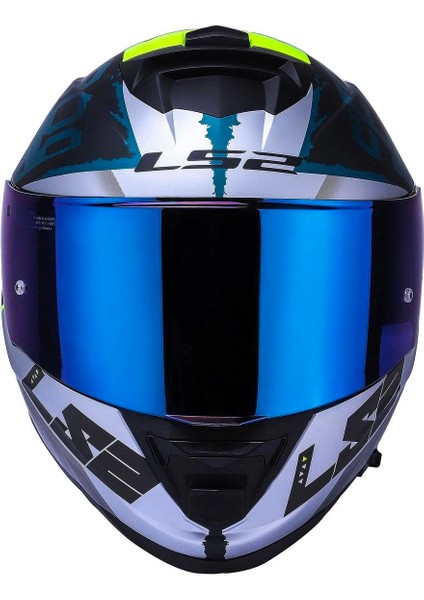 Storm 2 Sprinter Full Face Motosiklet Kaskı Şeffaf + Gökkuşağı Vizörlü fiyatları