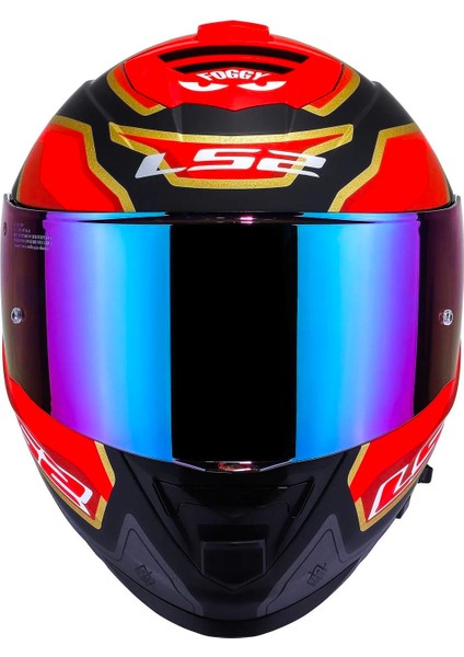 Storm 2 Foggy Full Face Motosiklet Kaskı Şeffaf + Gökkuşağı Vizörlü fırsatları