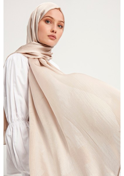 Janjanlı Krinkıl Abaye Şal 70x190cm - Taş modelleri