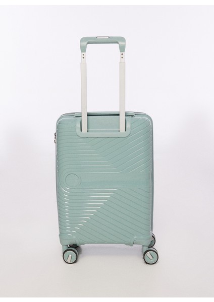 Mavi Unisex 35x55x23 cm Kabin Boy Çekçekli Sert Valiz FAB-5239 modelleri