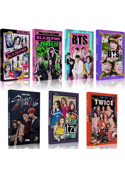 Blackpink vs Zombiler - BTS Askerde - Hayalim Itzy - Stray Kids - Hayalim Twice - Hayalim Blacpink - Stray Kids Ağladığında 7 Kitap