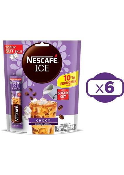 Ice Choco 10'lu x 6 Paket