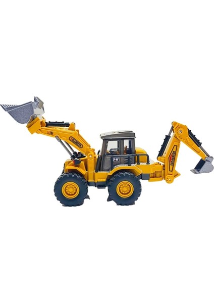 Berattoysbuldozer & Vinç Oyuncak Iş Makinaları Kırılmaz Iş Araçları Inşaat Set Oyuncak Kepçe Dezer