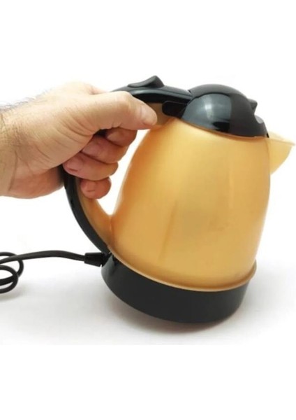 12 Volt Araç Içi Oto Su Isıtıcı Kettle Çaydanlık 1 Litre