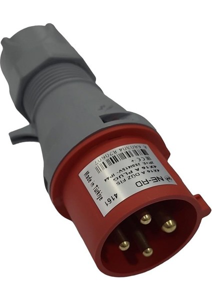 4X16A Düz Fiş Cee Norm