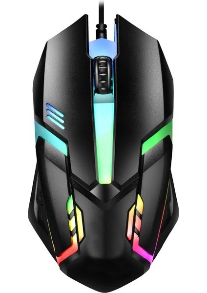 HDX3257 Rgb Ledli USB Kablolu Oyun Mouse 800/1600 Dpi