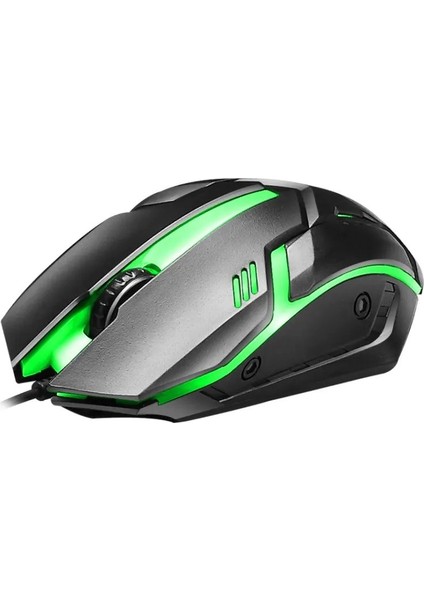 HDX3257 Rgb Ledli USB Kablolu Oyun Mouse 800/1600 Dpi