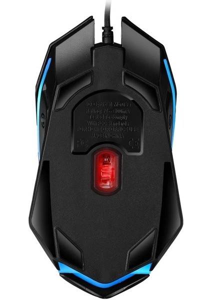 HDX3257 Rgb Ledli USB Kablolu Oyun Mouse 800/1600 Dpi