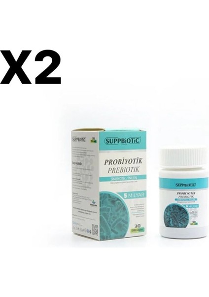 Probiyotik & Prebiotic 30 Dr Kapsül 2'li Set
